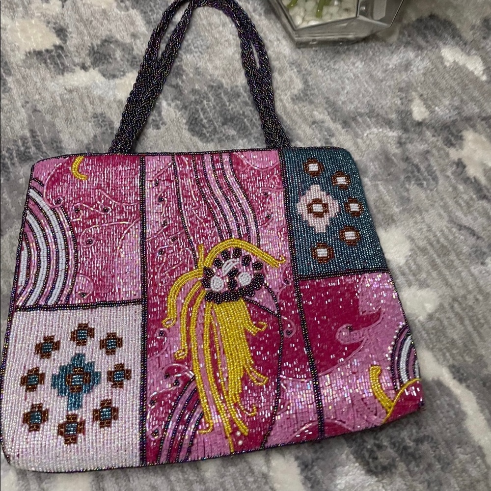 Vintage Beaded Handbag